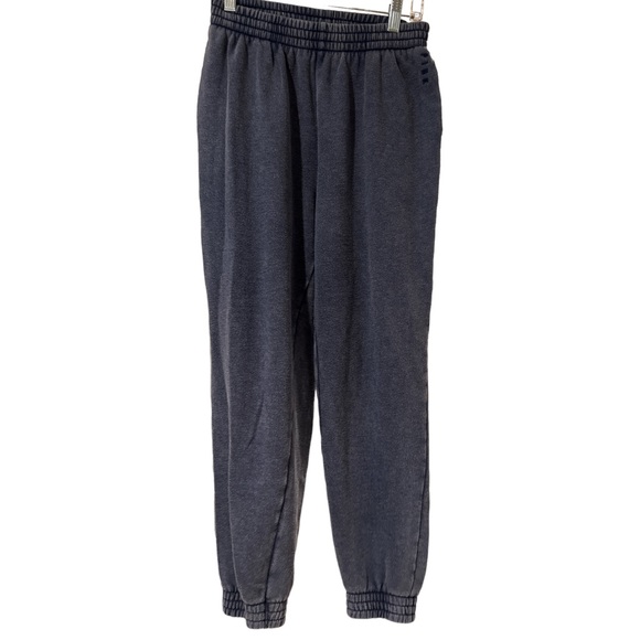 PINK By Victoria’s Secret Jogger Lounge Pant- Navy Blue Heathered-Front pockets - Picture 6 of 11